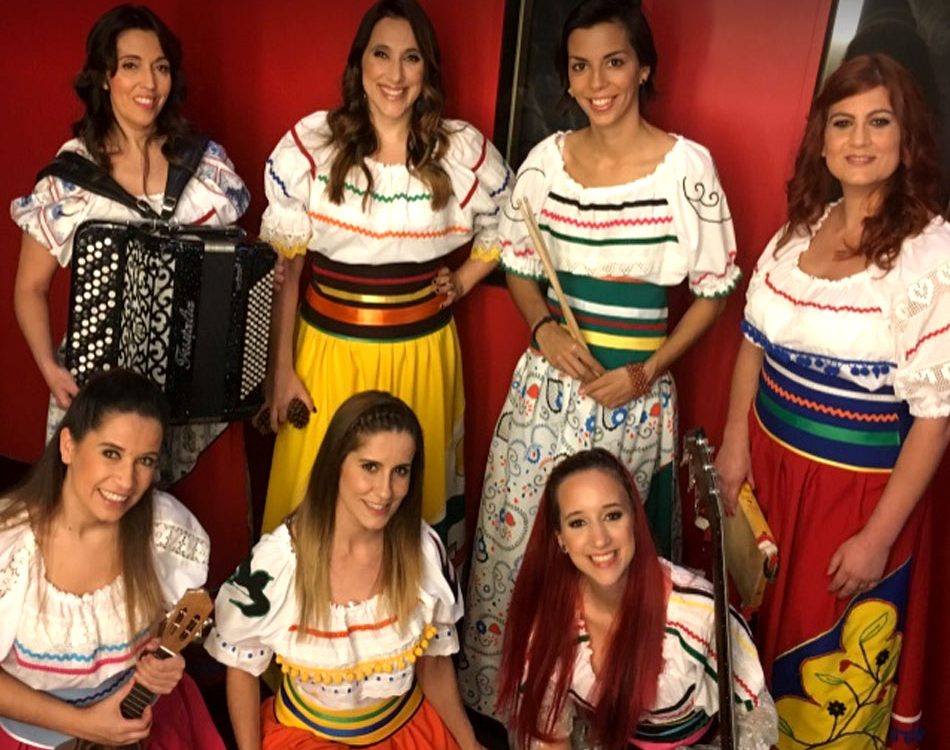 7 Saias, Banda 7 Saias, Grupo Musical 7 Saias, Artistas, Musica Popular Portuguesa, Espetaculos de Musica Portuguesa, Banda femininas, Grupos musicais, Bandas para festas, Musica Popular Portuguesa, Contactos directos de artistas